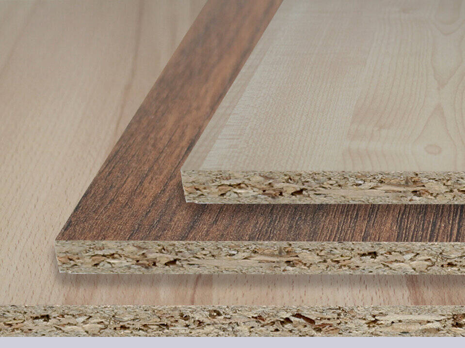 Spanplatten beschichtet Holzdekore Ahorn | Birke | Buche | Exoten