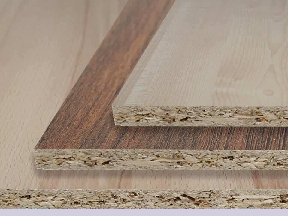 Spanplatten beschichtet Holzdekore Ahorn | Birke | Buche | Exoten