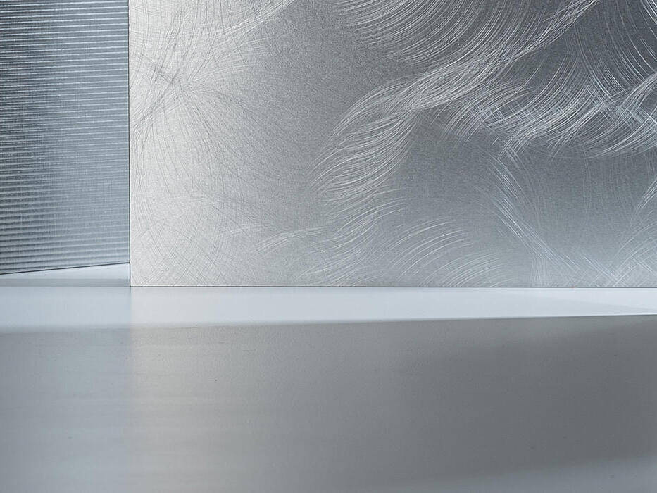 Schichtstoffplatten Metalldekor Alu | Edelstahl | Spiegel