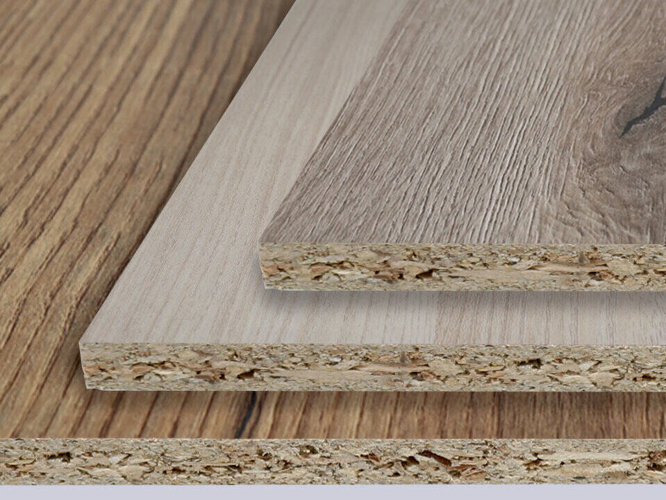 Spanplatten beschichtet Holzdekore Eiche | Esche | Erle