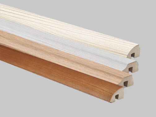 folienummantelte Deckenleisten