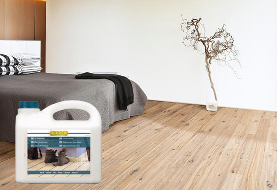 Für naturgeölte Holzböden