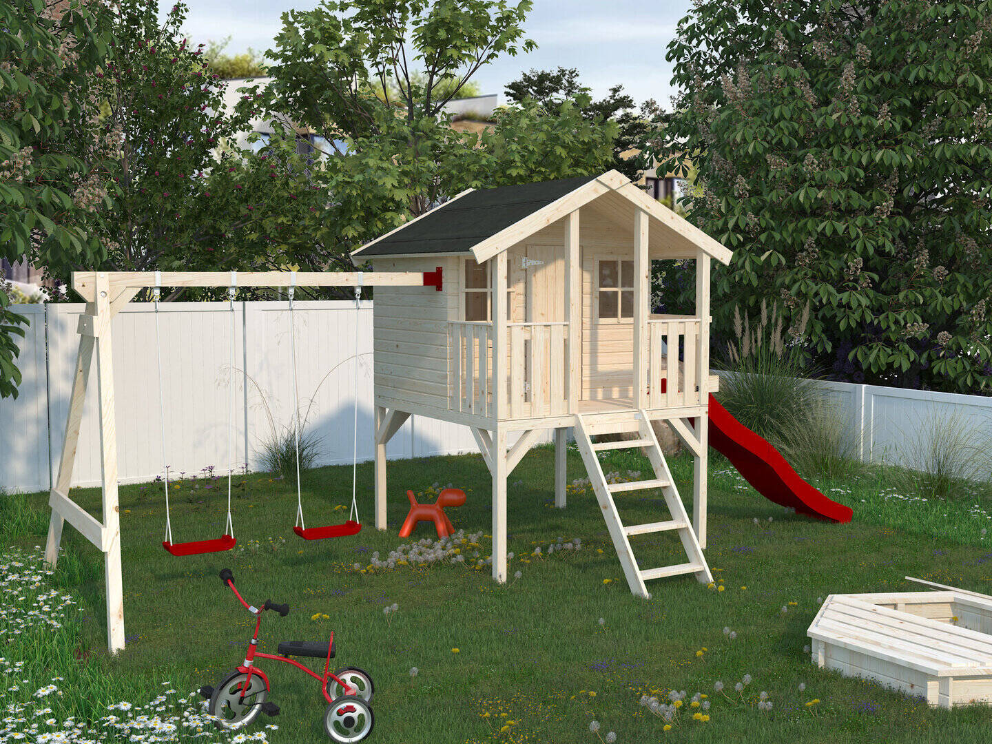 Garten-Spielhaus & Spieltürme
