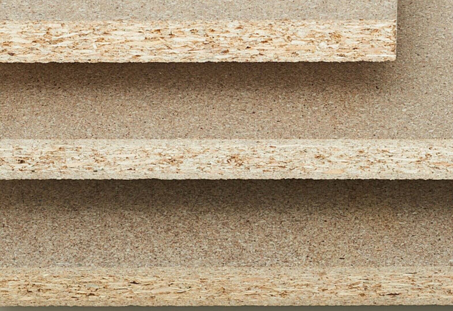 Spanplatten roh
