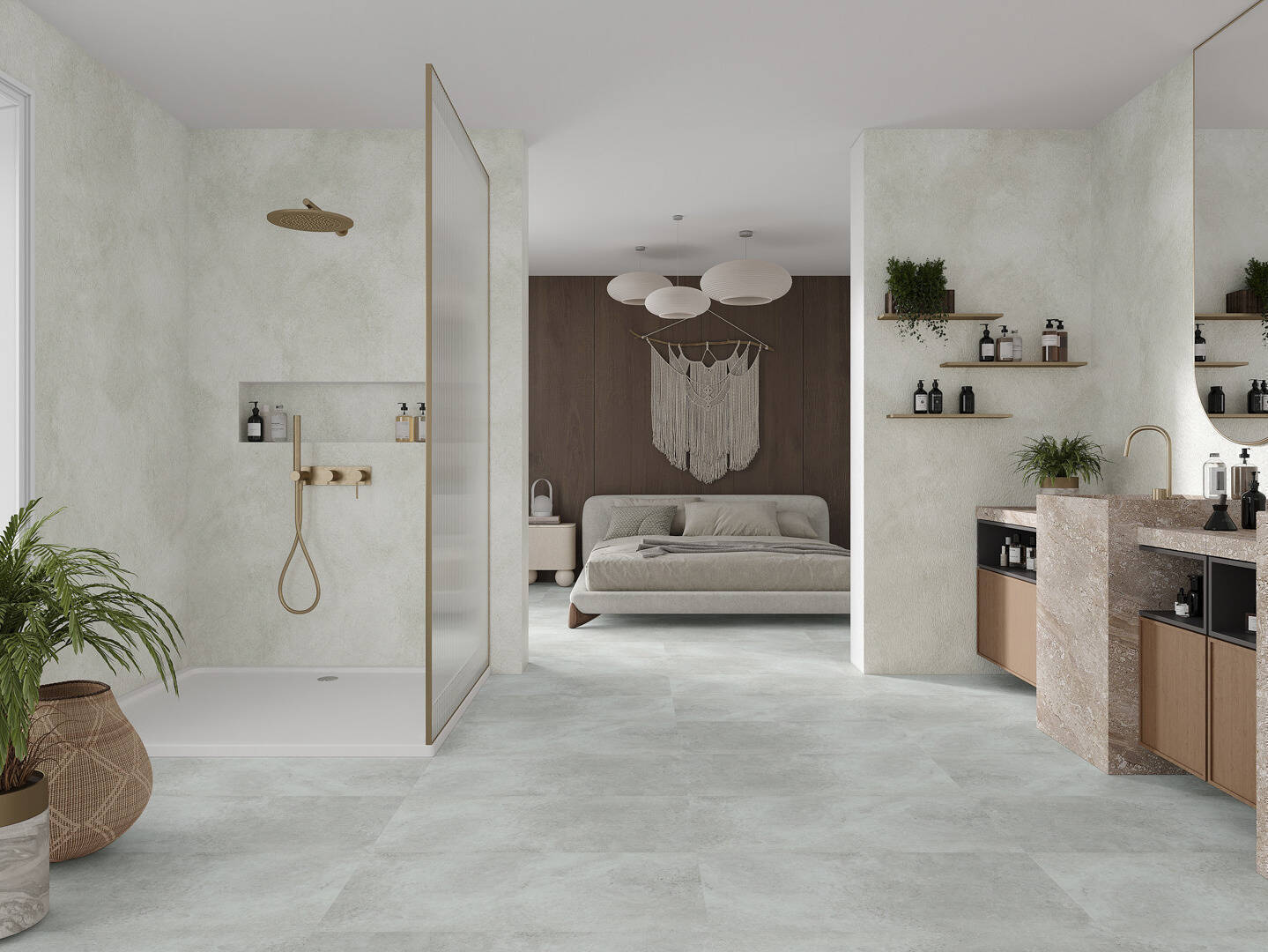 Wand-Designplatten Steindekore