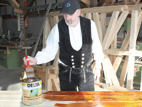 Holzbau Oberflächen