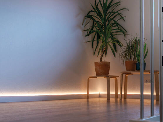 Sockelleiste Cube LED