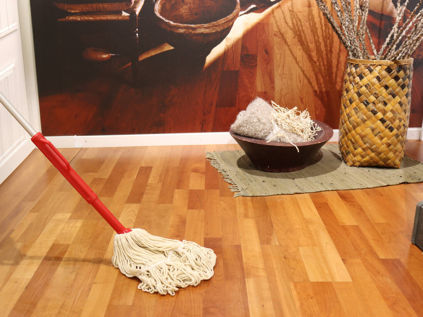 Für lackierte Holzböden