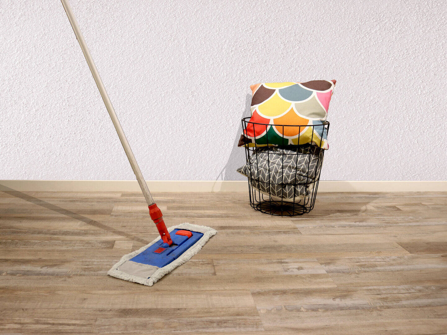 Für Vinylböden, Rigidböden, Linoleumböden und Mineraldesignböden