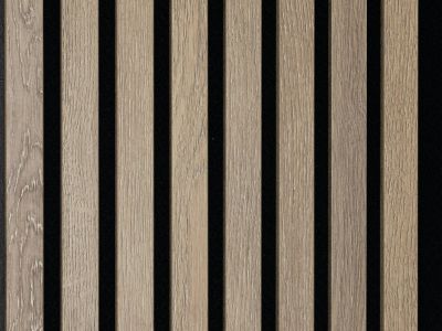 Designpaneele Eiche multicolor, MDF Dekorfolie, schwarzes Vlies