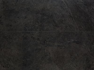 Vinylboden Schiefer schwarz, Fliese, 4-seitig gefast
