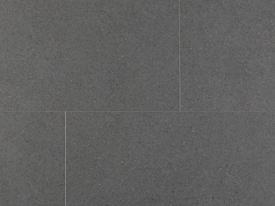 Vinylboden Vibrant medium grau, Fliese, 4-seitig gefast, Trittschall: Nein