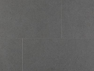Vinylboden Vibrant medium grau, Fliese, 4-seitig gefast, Trittschall: Nein