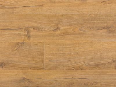 Eiche natur, Laminatboden 1-Stab, Klick, 4-seitig gefast, Trittschall: Nein