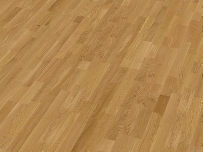 Eiche Classic Zweischichtparkett mattlack, Nut und Feder, gerade Kante, natur