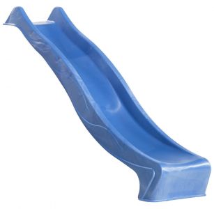 Kunststoff-Wellenrutsche blau