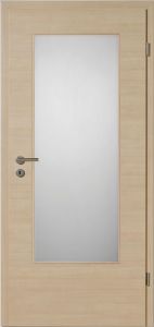 Zimmertüren CPL, Sandbirke Cascade, Designkante R2, Lichtausschnitt, BB