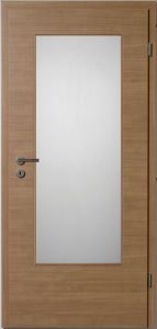Zimmertüren CPL, Zimtbirke Cascade, Designkante R2, Lichtausschnitt, BB