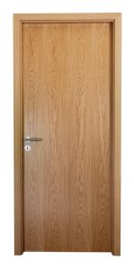 Wohnungseingangstüren, Eiche amerik., S2-P45 mit Bodendichtung, eckig