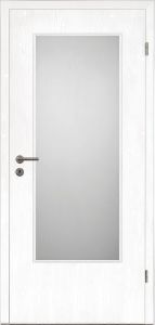 CPL Türen, Esche weiß, Lichtausschnitt, Designkante R2