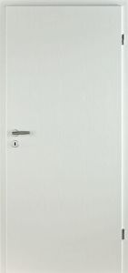 Wohnungseingangstüren CPL, Esche weiß deckend, Rundprofil