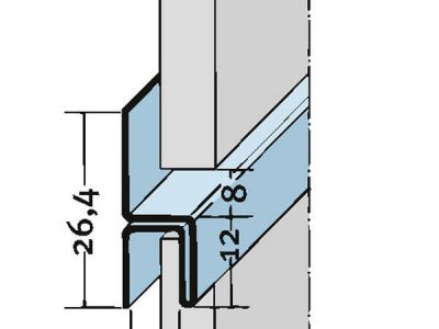 Fugenprofile/h-Profil f. Fassaden