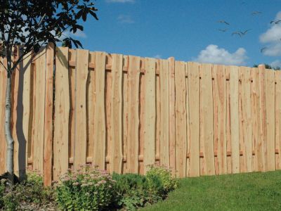 Sichtschutzzaun Ponderosa Lärche, unbehandelt