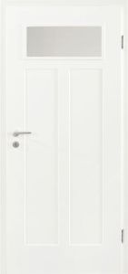 Stiltüren, HANSA 5, Weißlack - Lackierung, Lichtausschnitt, Designkante R2
