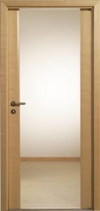 Designtüren, KONGLAS 01, canad. Ahorn, Rundprofil, BB