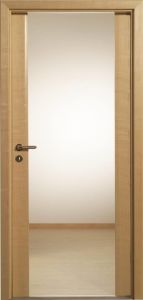 Designtüren, KONGLAS 01, canad. Ahorn, Rundprofil, BB