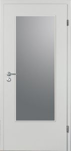 CPL Türen, nebelgrau, Lichtausschnitt, Designkante R2