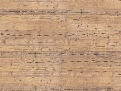 3-Schicht-Verbundplatten Altholzdesign 02 - Digitaldruck, hellbraun, gehackt, 1seit. bedruckt - Rückseite Fichte
