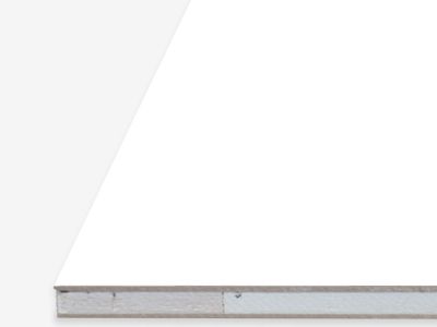 Tischlerplatten weiß perl W 980, Stab, Deck: 