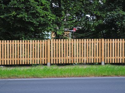 Vorgartenzaun Brixen Lärche, unbehandelt