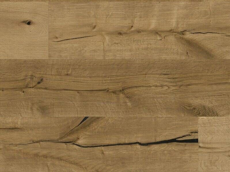 Eiche Trentino Landhausdielen Parkett, Klick (push-down), 4-seitig gefast, rustikal