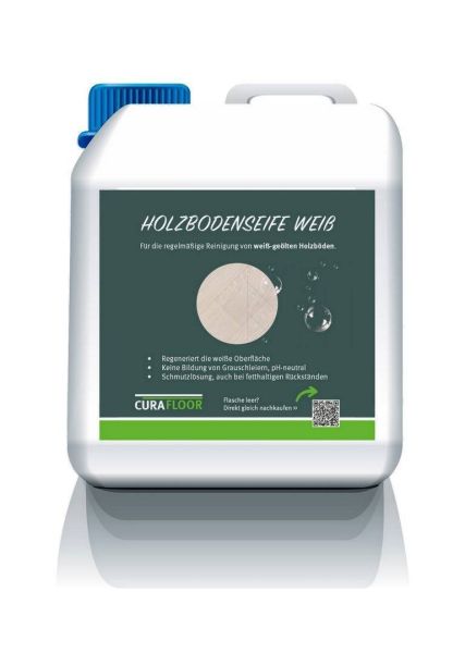 CuraFloor Holzbodenseife weiß 2,5 ltr.