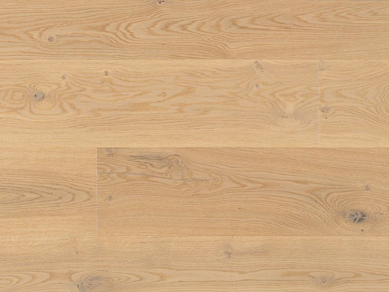 Eiche creme Landhausdielen Parkett, Klick (push-down), 4-seitig gefast, rustikal