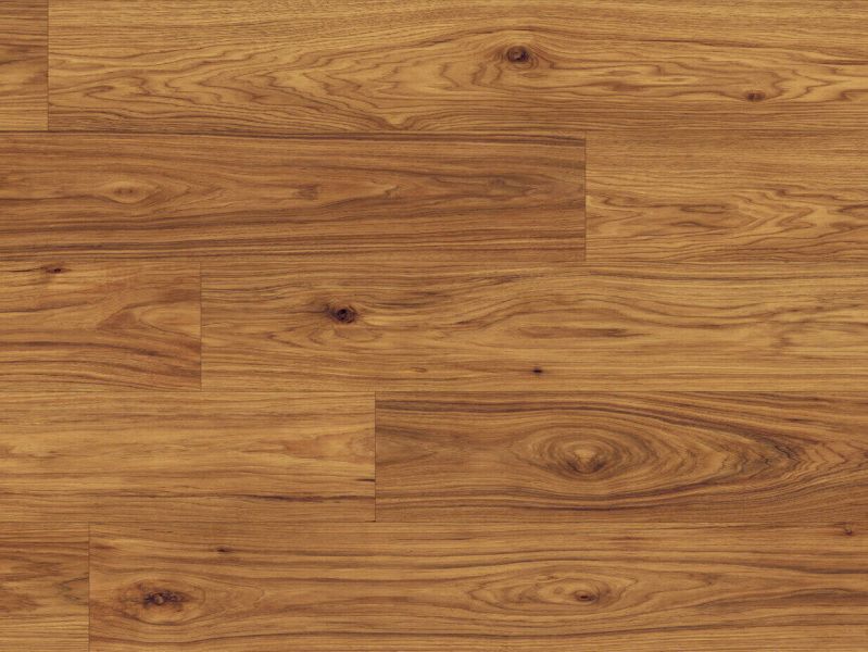 Hickory, Laminatboden, 1-Stab, Klick, 4-seitig gefast, Trittschall: Ja