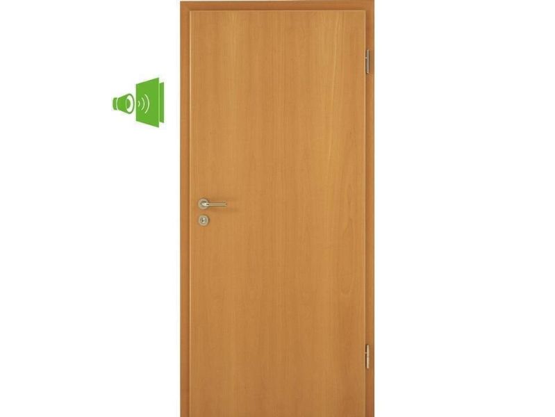 Wohnungseingangstüre, Buche lackiert, Rundprofil