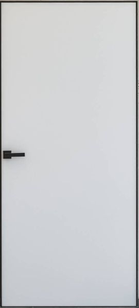 Designtüre modulWERK Serie 1.1, Weißlack ähnl. RAL 9016, stumpf