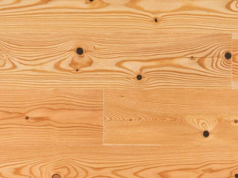 Lärche natur Landhausdielen Parkett, Klick (push-down), 4-seitig gefast, rustikal