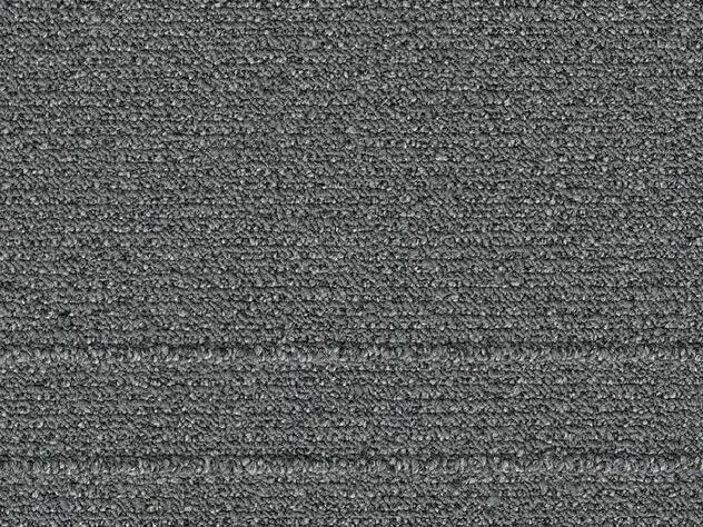 Teppichfliesen selbsthaftend, Cirrus mausgrau Struktur