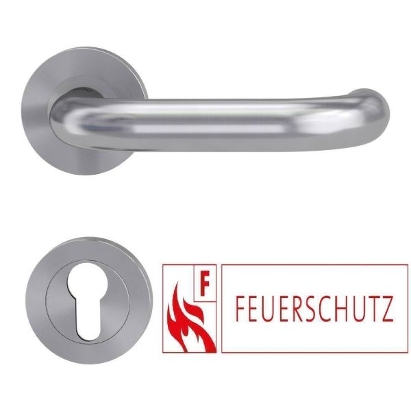 ALESSIA PROFESSIONAL FEUERSCHUTZ Rosettengarnitur, Schraubtechnik