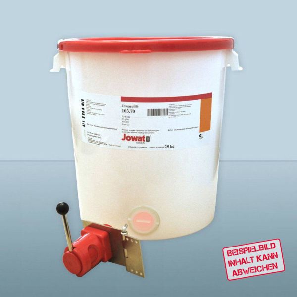 JOWAT Hobbock 25 kg mit Deckel und Kaltex-Hahn