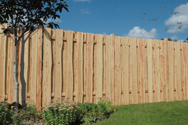 Sichtschutzzaun Ponderosa Lärche, unbehandelt