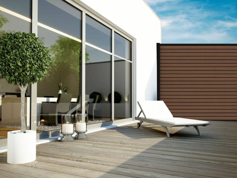 Sichtschutzzaun TerraElement Steckzaunsystem Einzelprofil