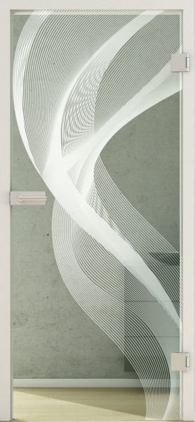 Glastür 3D LD 636