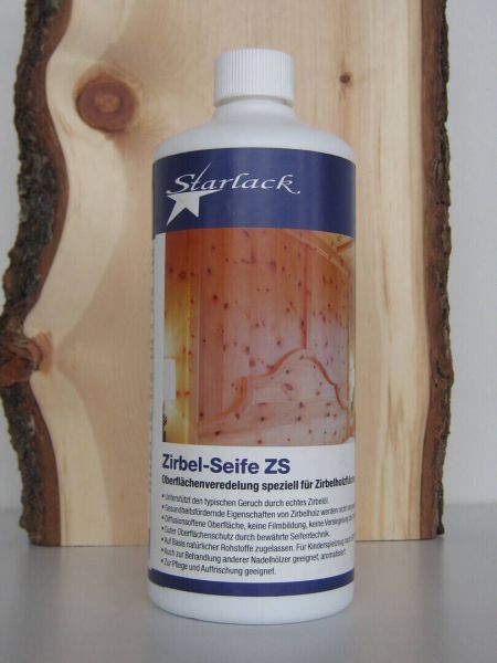 Starlack Zirbelseife für Seife: Auftrag mit Schwamm oder Lappen, ZS, ZS-A