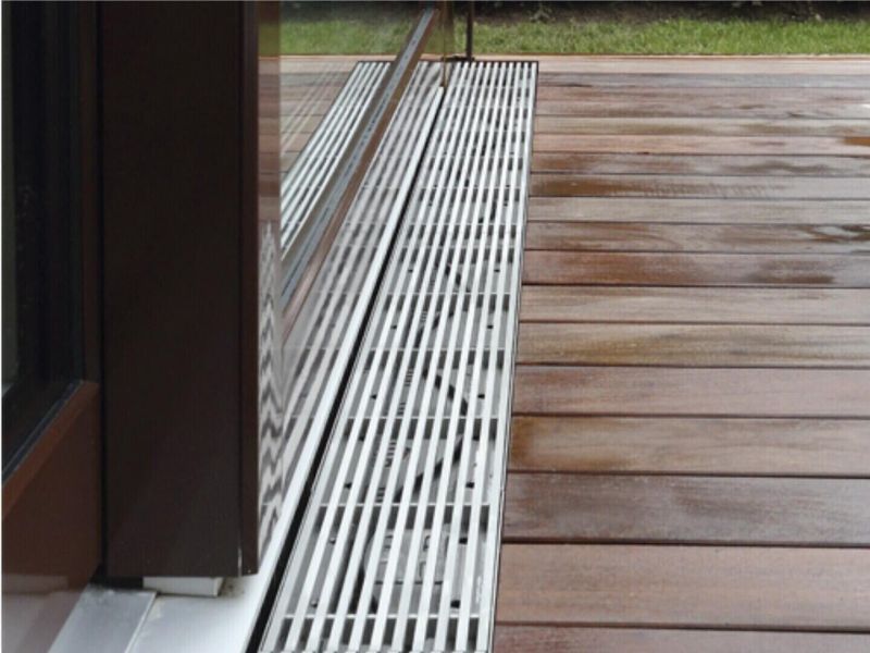 TERRATOOL Abdeckrost für Entwässerungsrinne 155 mm