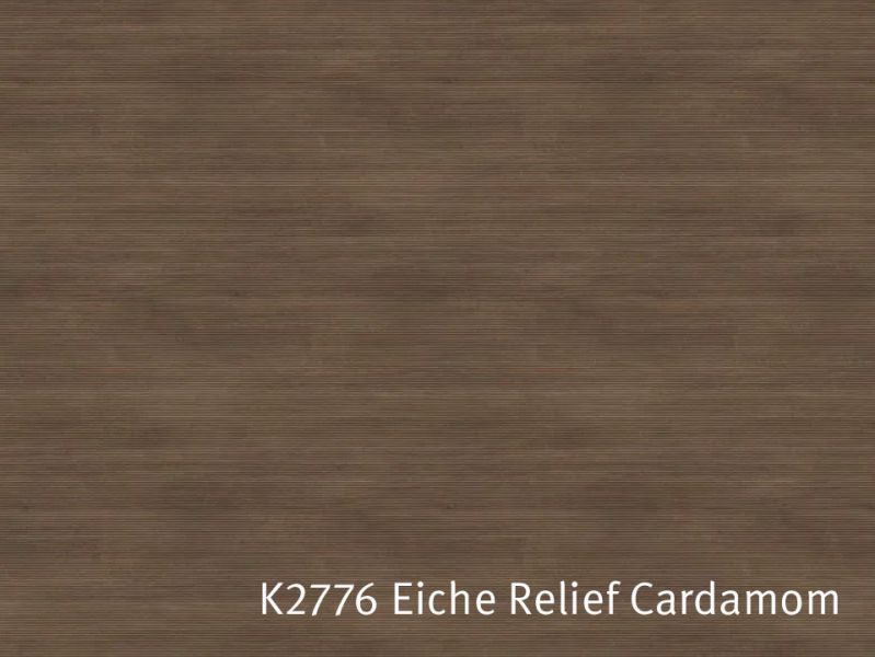 Spanplatten / MDF beschichtet K2776 Eiche Relief Cardamom, GR Groove